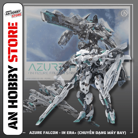[HÀNG SẴN] MÔ HÌNH LẮP RÁP AZURE FALCON IN ERA+ ( TẶNG BASE, DECAL NƯỚC)