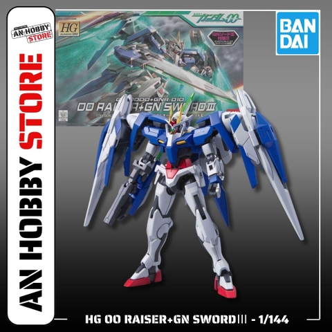 [HÀNG SẴN] BANDAI MÔ HÌNH LẮP RÁP HG 1/144 OO RAISER+GN SWORDⅢ