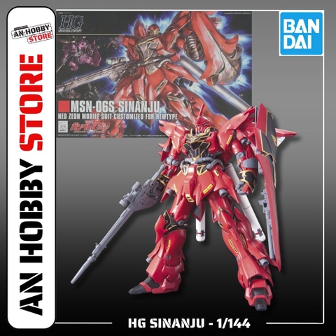 [HÀNG SẴN] BANDAI MÔ HÌNH LẮP RÁP 1/144 HGUC SINANJU CHÍNH HÃNG