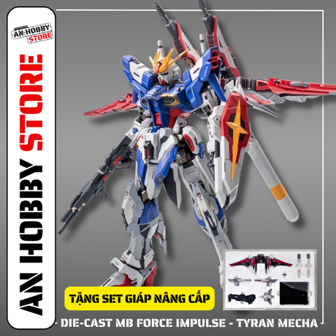 MÔ HÌNH LẮP SẴN ACTION FIGURE FORCE IMPULSE TYRAN POWER MECHA (TẶNG SET GIÁP NÂNG CẤP)