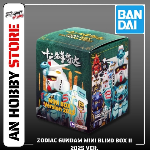 ZODIAC GUNDAM MINI BLIND BOX II 2025 VER. - MÔ HÌNH RÁP SẴN - HÀNG NEWSEAL KHÔNG CÂN
