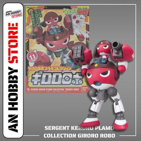 [HÀNG SẴN] BANDAI MÔ HÌNH LẮP RÁP SERGENT KERORO PLAMO COLLECTION GIRORO ROBO CHÍNH HÃNG