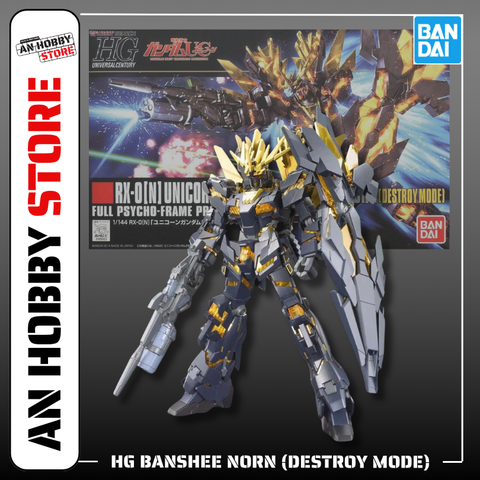 MÔ HÌNH LẮP RÁP HG 1/144 UNICORN GUNDAM 02 BANSHEE NORN (DESTROY MODE)