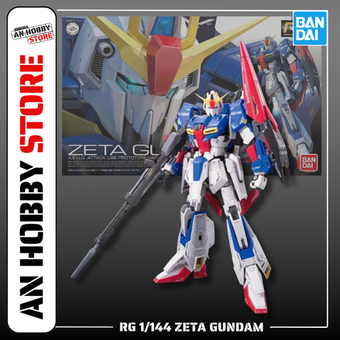 Mô hình lắp ráp RG 1/144 MSZ-006 Zeta Gundam Bandai