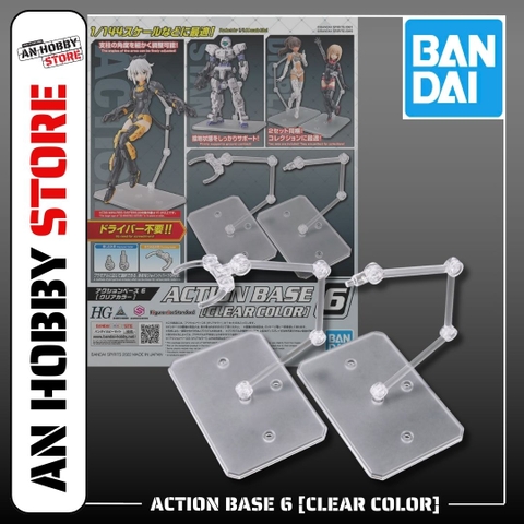MÔ HÌNH LẮP RÁP PHỤ KIỆN ACTION BASE 6 [CLEAR COLOR]