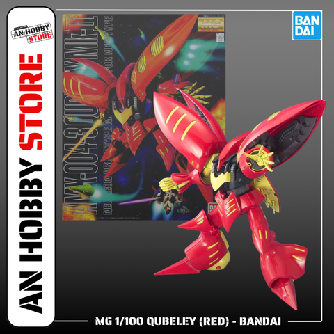 [HÀNG SẴN] BANDAI MÔ HÌNH LẮP RÁP MG 1/100 QUBELEY (RED) CHÍNH HÃNG