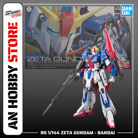 Mô hình lắp ráp RG 1/144 MSZ-006 Zeta Gundam Bandai