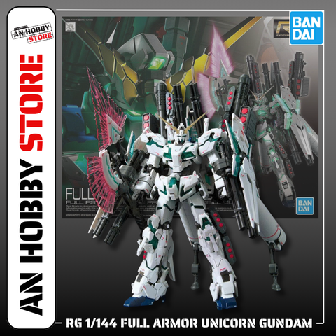BANDAI Mô hình lắp ráp RG 1/144 Full Armor Unicorn Gundam