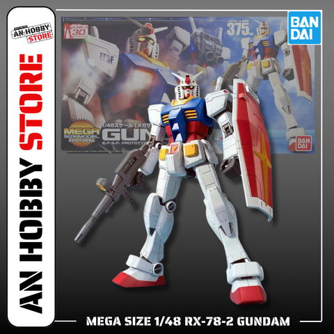 BANDAI MÔ HÌNH LẮP RÁP MEGA SIZE 1/48 RX-78-2 GUNDAM