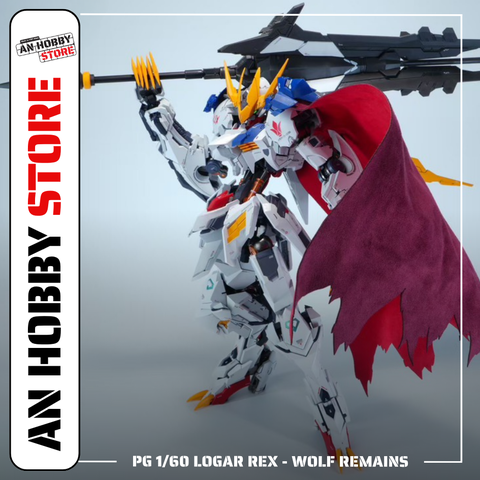 [HÀNG SẴN] MÔ HÌNH LẮP RÁP 1/60 LOGAR REX - WOLF REMAINS KHUNG XƯƠNG KIM LOẠI (ĐỢT 1 TẶNG ÁO CHOÀNG)