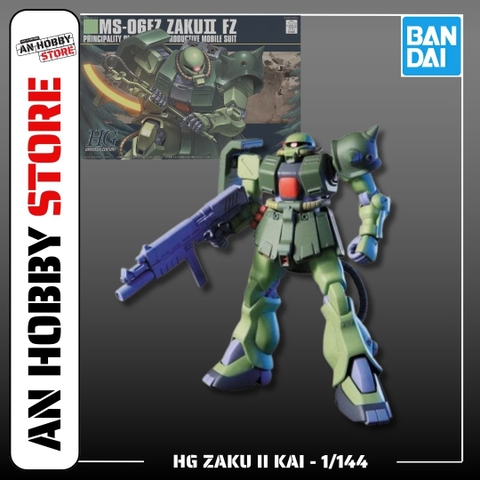 [HÀNG CÓ SẴN] BANDAI mô hình lắp ráp HG 1/144 MS-06FZ ZAKU II FZ Gundam