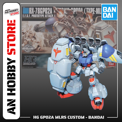 [HÀNG SẴN] BANDAI MÔ HÌNH LẮP RÁP HG 1/144 HGUC GP02A MLRS CUSTOM CHÍNH HÃNG