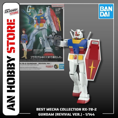 [HÀNG CÓ SẴN] BANDAI Mô hình lắp ráp BEST MECHA COLLECTION 1/144 RX-78-2 GUNDAM (REVIVAL Ver.)