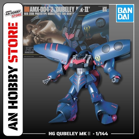 [HÀNG SẴN] BANDAI MÔ HÌNH LẮP RÁP HG 1/144 QUBELEY Mk-Ⅱ