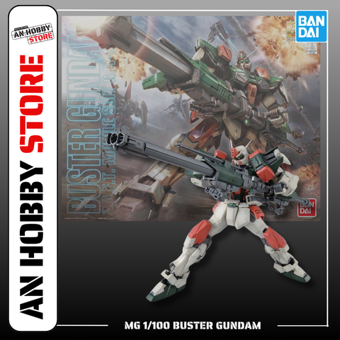 [HÀNG CÓ SẴN] BANDAI Bộ lắp ráp Gunpla SEED MG 1/100 BUSTER GUNDAM