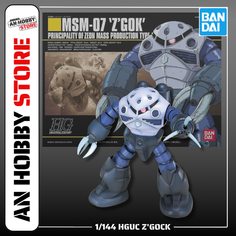 BANDAI Mô hình lắp ráp 1/144 HGUC Z'GOCK