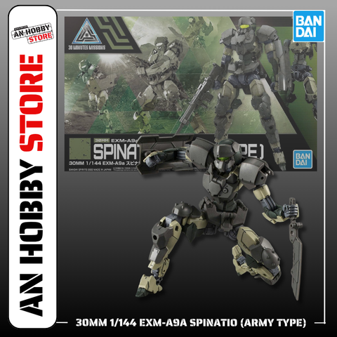 [HÀNG CÓ SẴN] Mô hình lắp ráp 30MM 1/144 EXM-A9a SPINATIO (ARMY TYPE)