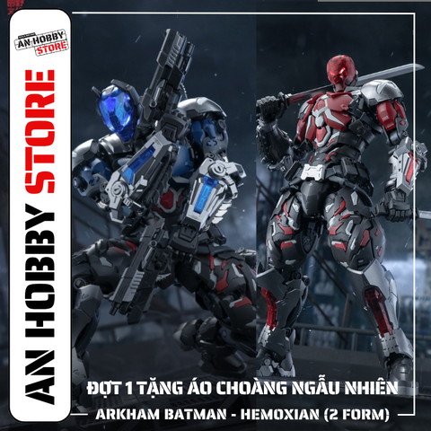 [HÀNG SẴN] MÔ HÌNH LẮP RÁP HEMOXIAN ARKHAM KNIGHT (TẶNG ÁO NGẪU NHIÊN)