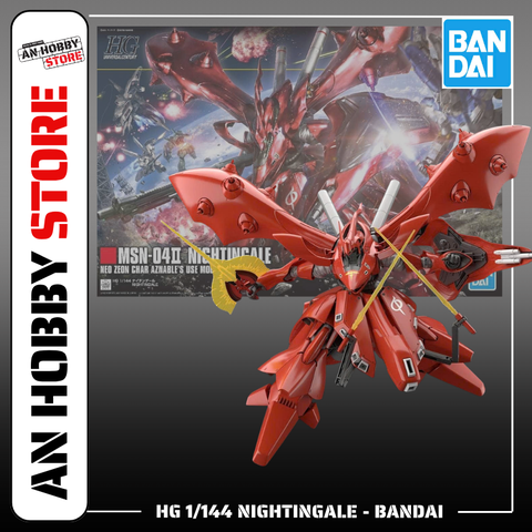 [HÀNG SẴN] BANDAI MÔ HÌNH LẮP RÁP HG 1/144 NIGHTINGALE CHÍNH HÃNG