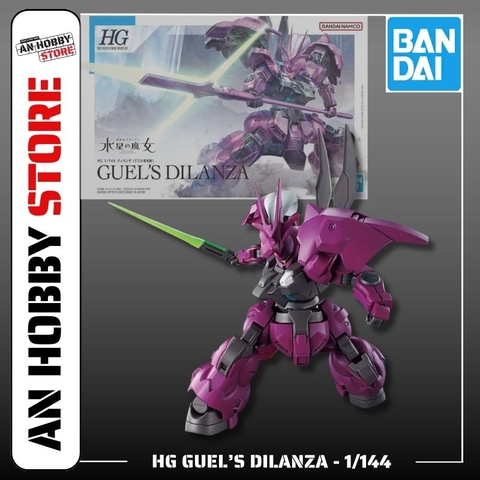 BANDAI MÔ HÌNH LẮP RÁP HG 1/144 GUEL’S DILANZA CHÍNH HÃNG