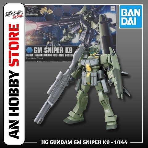 [HÀNG CÓ SẴN] BANDAI MÔ HÌNH LẮP RÁP HG 1/144 GUNDAM GM SNIPER K9