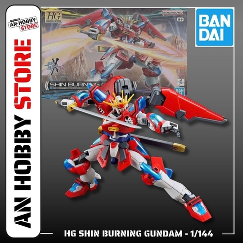 [HÀNG SẴN] BANDAI MÔ HÌNH LẮP RÁP HG 1/144 SHIN BURNING GUNDAM