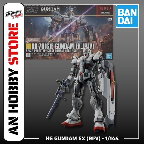 [HÀNG SẴN] BANDAI MÔ HÌNH LẮP RÁP HG 1/144 GUNDAM EX (RFV)