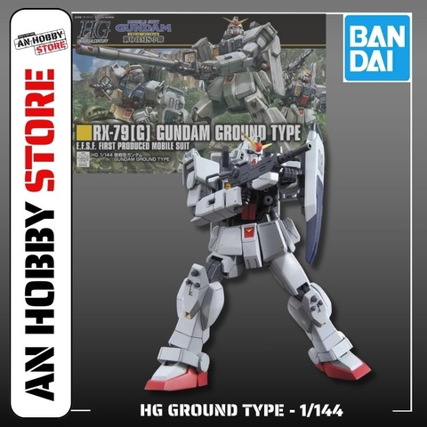 [HÀNG CÓ SẴN] BANDAI Mô hình lắp ráp HG 1/144 RX-79[G] Gundam Ground Type