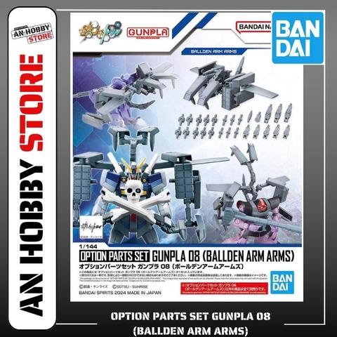 [HÀNG CÓ SẴN] BANDAI PHỤ KIỆN MÔ HÌNH OPTION PARTS SET GUNPLA 08 (BALLDEN ARM ARMS)