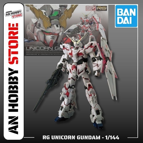[HÀNG SẴN] BANDAI MÔ HÌNH LẮP RÁP RG 1/144 UNICORN GUNDAM