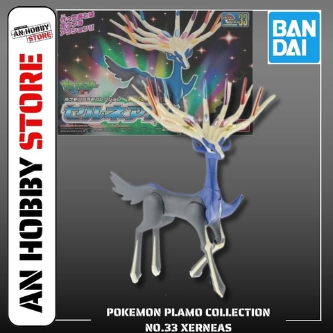 [HÀNG SẴN] BANDAI MÔ HÌNH LẮP RÁP POKEMON PLAMO COLLECTION No.33 Xerneas