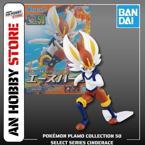 [HÀNG SẴN] BANDAI mô hình lắp ráp Pokemon Plamo Collection 50 Select Series Cinderace
