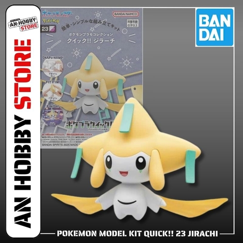 [HÀNG SẴN] BANDAI MÔ HÌNH LẮP RÁP Pokemon Model Kit QUICK!! 23 JIRACHI