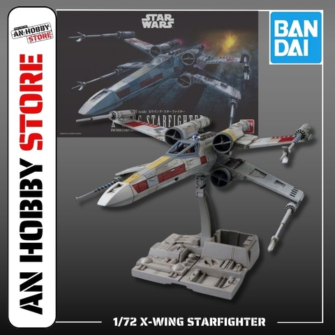 [HÀNG SẴN] BANDAI MÔ HÌNH LẮP RÁP 1/72 X-WING STARFIGHTER