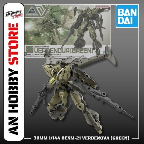 [HÀNG CÓ SẴN] BANDAI Mô hình lắp ráp 30MM 1/144 bEXM-21 VERDENOVA [GREEN]