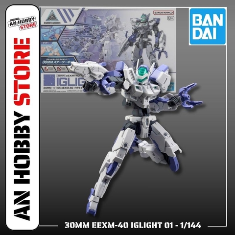 [HÀNG SẴN] BANDAI MÔ HÌNH LẮP RÁP 30MM 1/144 eEXM-40 IGLIGHT 01
