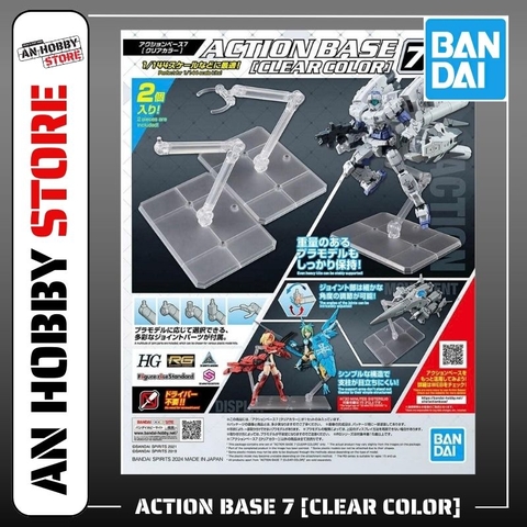 [HÀNG CÓ SẴN] BANDAI PHỤ KIỆN MÔ HÌNH ACTION BASE 7 [CLEAR COLOR]
