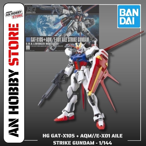 [HÀNG SẴN] BANDAI MÔ HÌNH LẮP RÁP HG 1/144 HGCE AILE STRIKE GUNDAM