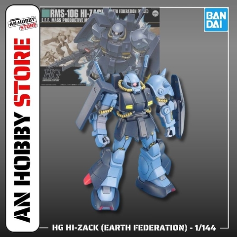 [HÀNG SẴN] BANDAI MÔ HÌNH LẮP RÁP 1/144 HG HI ZACK (EARTH FEDERATION) GUNDAM CHÍNH HÃNG