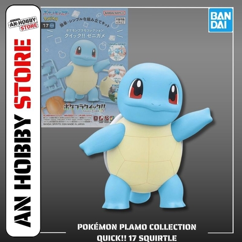 [HÀNG SẴN] MÔ HÌNH LẮP RÁP Pokémon PLAMO COLLECTION QUICK!! 17 Squirtle