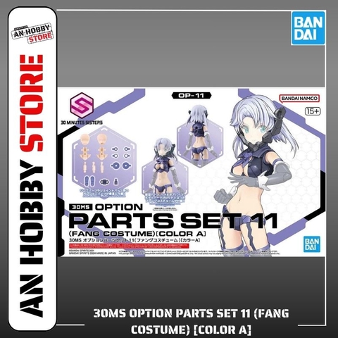 [HÀNG SẴN] BANDAI PHỤ KIỆN MÔ HÌNH 30MS OPTION PARTS SET 11 (FANG COSTUME) [COLOR A]