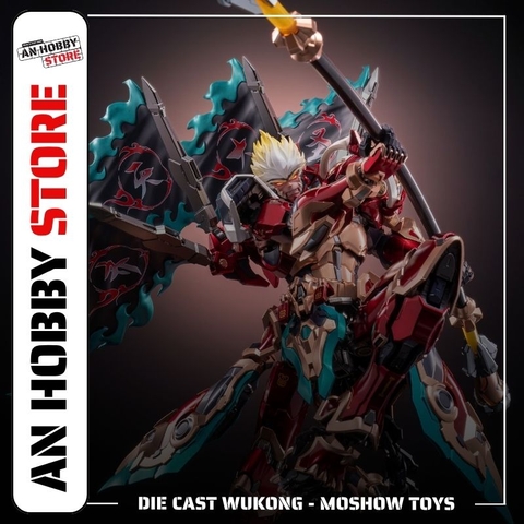 [TRẢ HÀNG] MOSHOW TOYS MÔ HÌNH LẮP SẴN DIE CAST WUKONG - TỀ THIÊN ĐẠI THÁNH