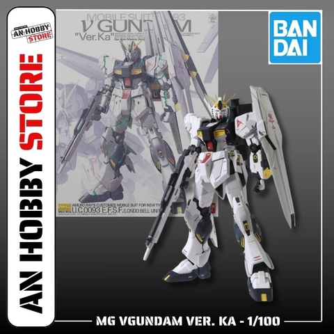 [HÀNG SẴN] BANDAI MÔ HÌNH LẮP RÁP MG NU vGUNDAM VER KA CHÍNH HÃNG