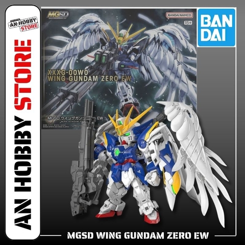 [HÀNG SẴN] BANDAI MÔ HÌNH LẮP RÁP MGSD WING ZERO EW CHÍNH HÃNG