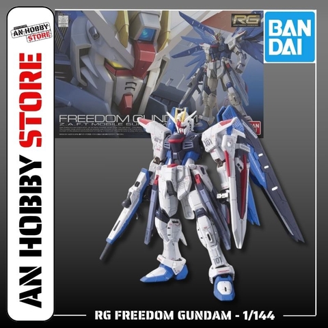 BANDAI Mô hình lắp ráp RG Freedom Gundam