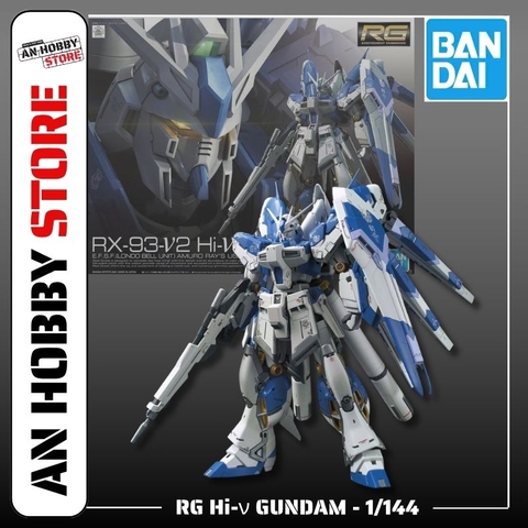 BANDAI RG 1/144 Hi Nu GUNDAM - Mô hình lắp ráp