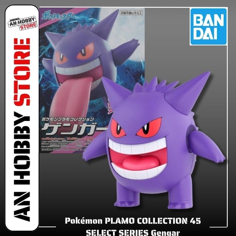 [HÀNG SẴN] BANDAI MÔ HÌNH LẮP RÁP Pokemon PLAMO COLLECTION 45 SELECT SERIES Gengar