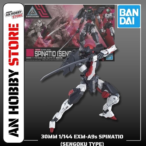 BANDAI MÔ HÌNH LẮP RÁP 30MM 1/144 EXM-A9s SPINATIO (SENGOKU TYPE)