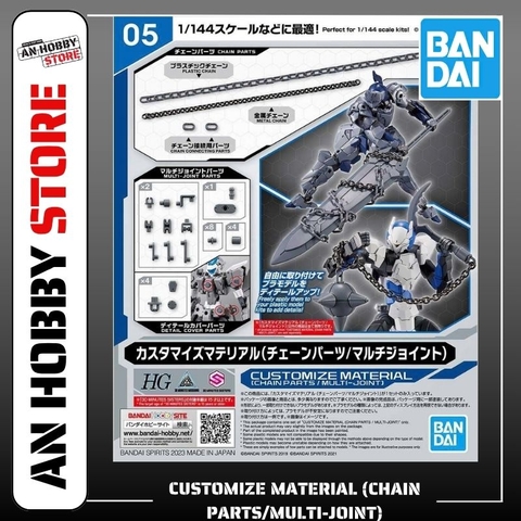 [HÀNG SẴN] BANDAI PHỤ KIỆN MÔ HÌNH CUSTOMIZE MATERIAL (CHAIN PARTS/MULTI-JOINT)