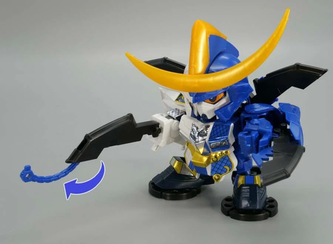MÔ HÌNH LẮP RÁP SD BB350 DATE MASAMUNE GUNDAM
